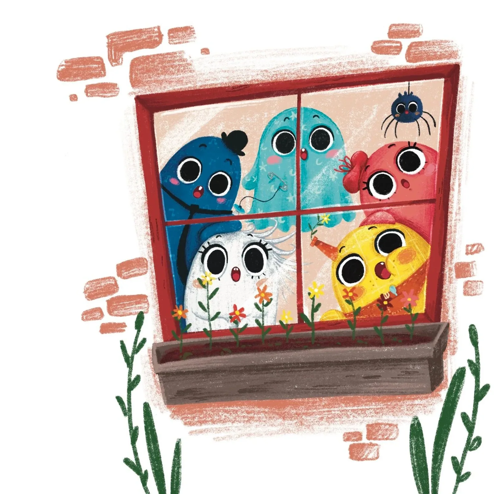 Five little ghosts, image 2