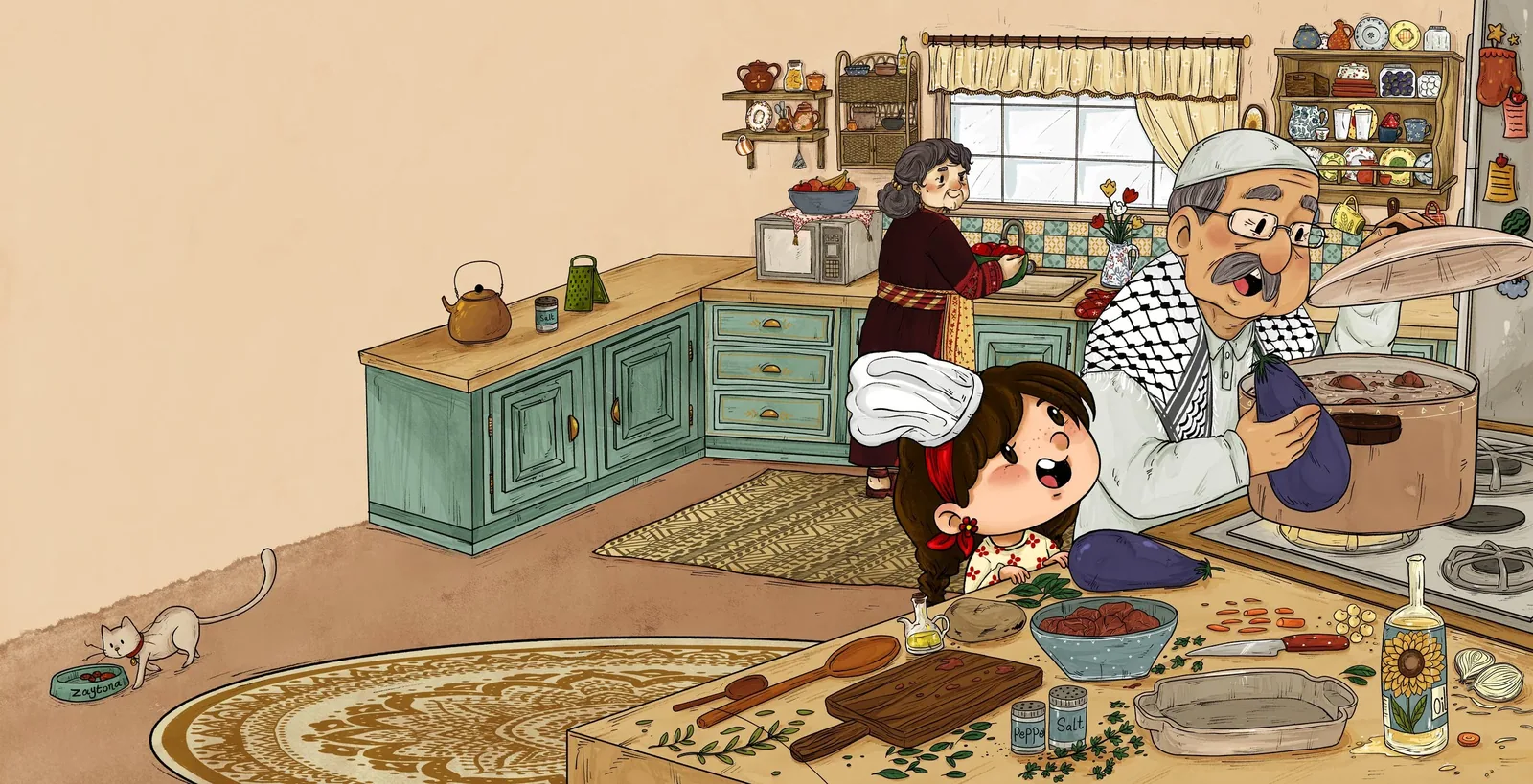 Uside Down Iftar, image 2